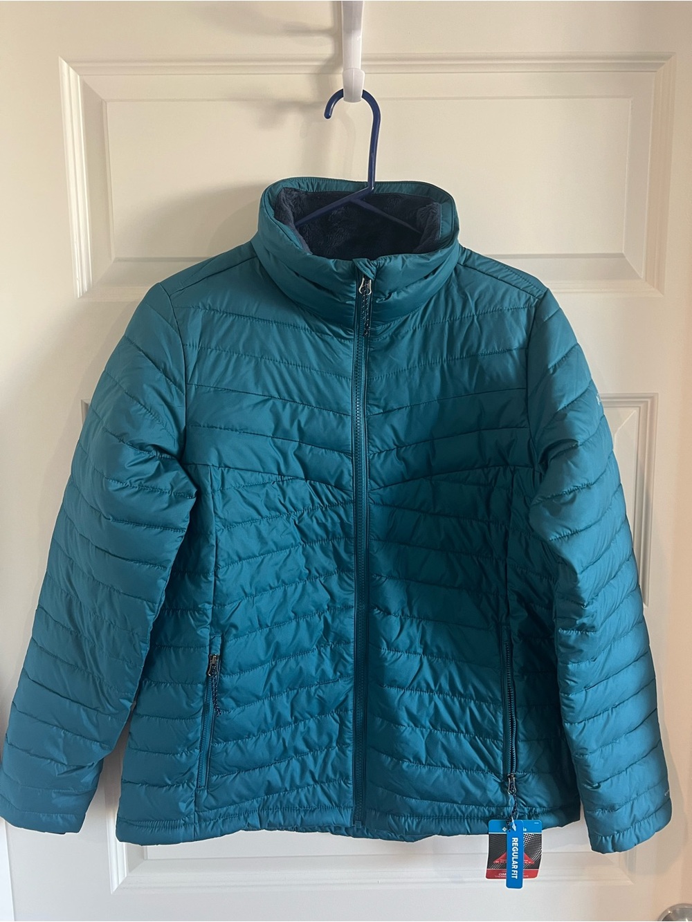 Columbia Teal Quilted Jacket - Women